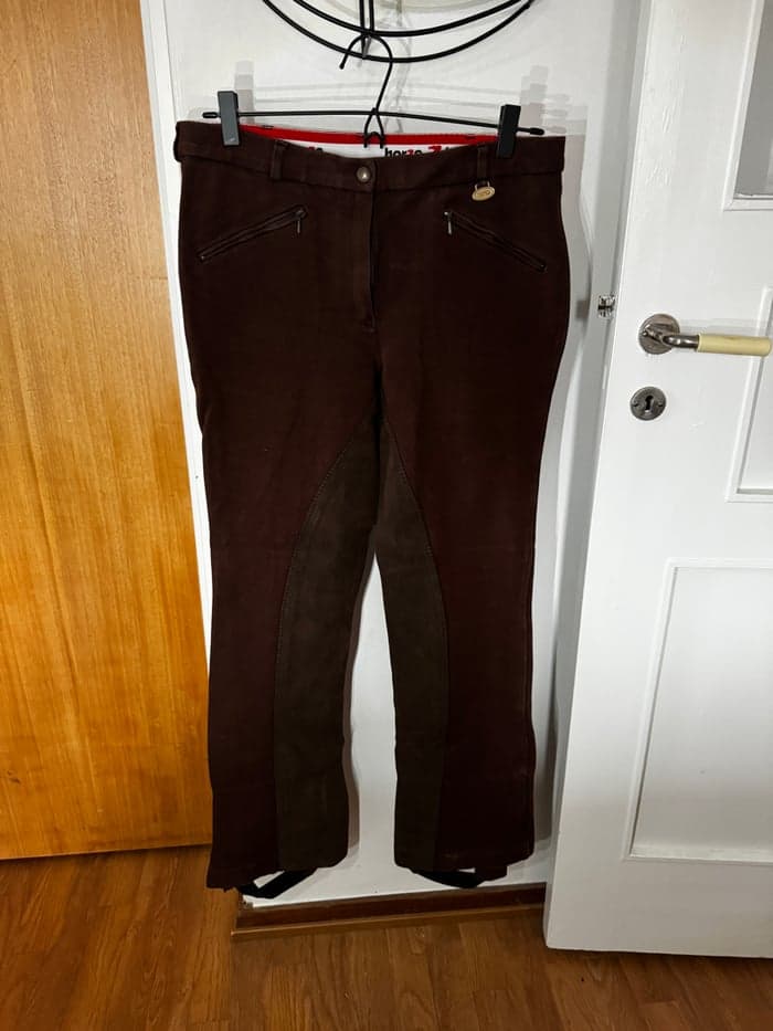 Media 1 av Bruna jodhpurs ridbyxor.