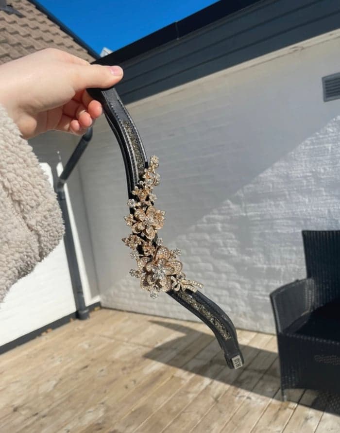 Media 4 av Svart pannband i strl ponny