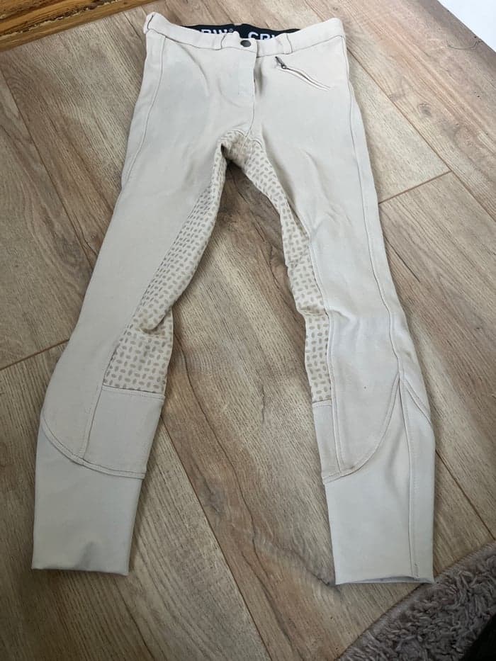 Media 1 av Beige ridbyxor