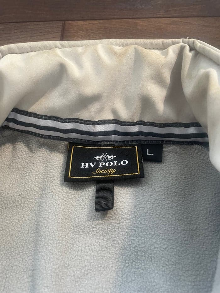 Media 4 av Beige HV Polo fleecefodrad väst storlek L